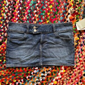 NWT H&M Denim Mini Skirt size 10